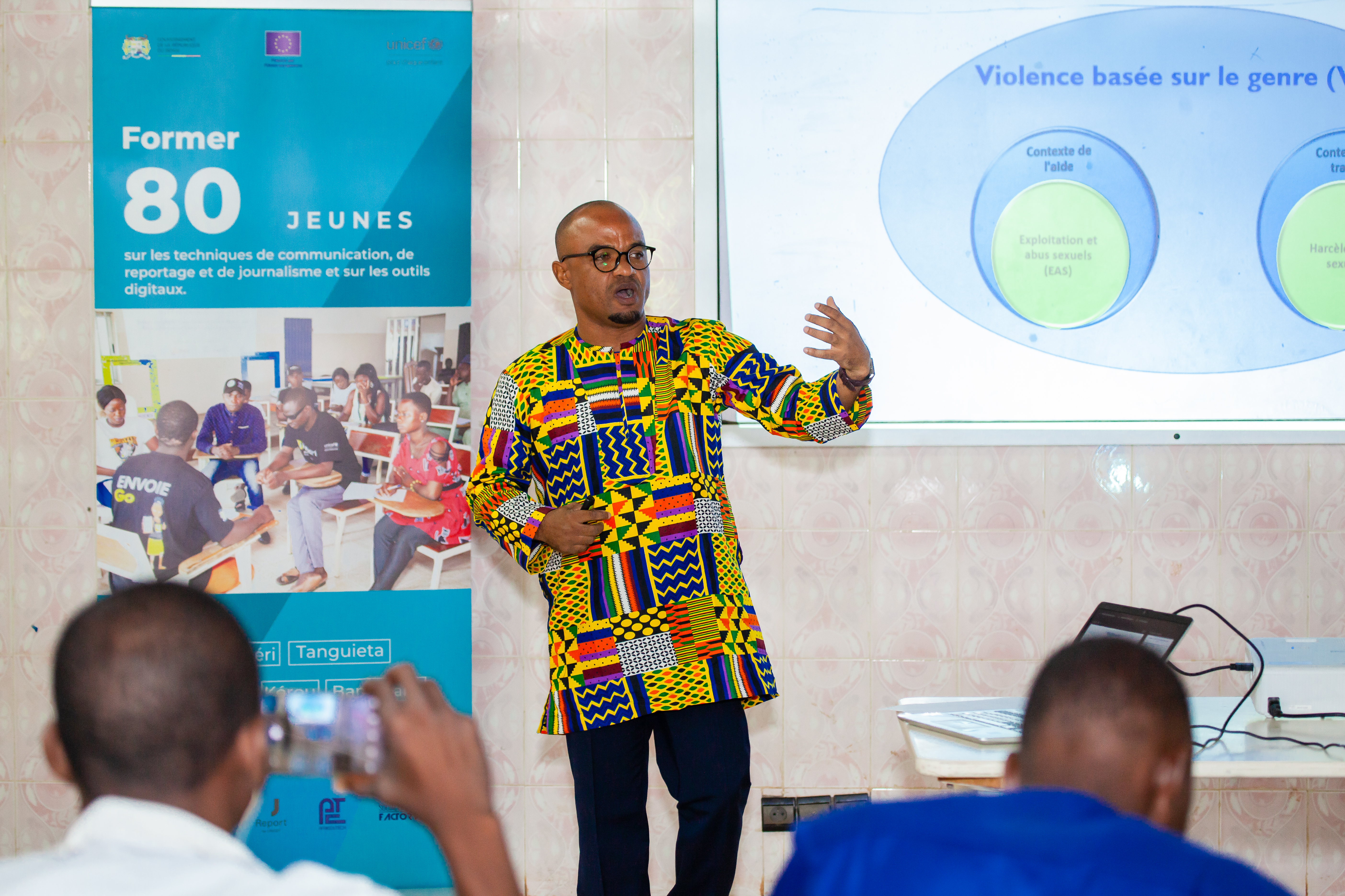 Formation des jeunes U-Report aux techniques de communication et au journalisme digital